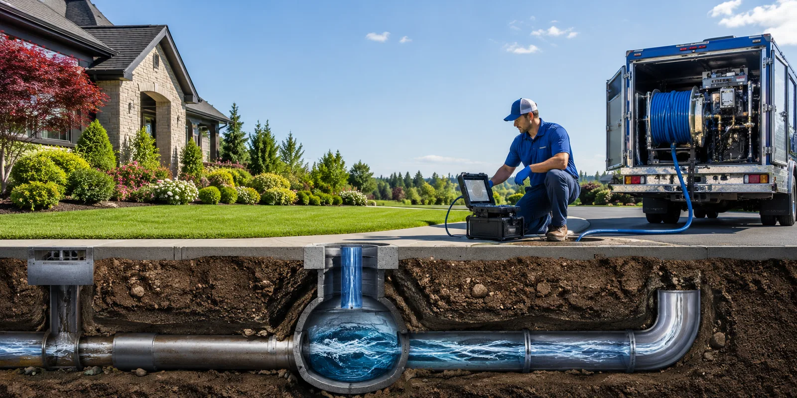 Drainage restoration information for Hamburg, NY